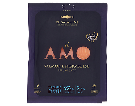 SALMONE NORVEGESE AFFUMICATO RE SALMONE - Immagine 01