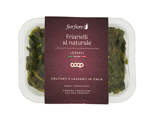 FRIARIELLI COTTI AL NATURALE FIOR FIORE COOP  - Immagine 01