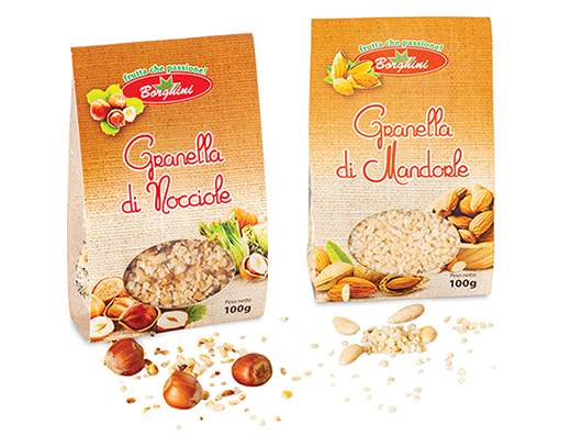 GRANELLA DI NOCCIOLE O DI MANDORLE BORGHINI¶ - Immagine 01