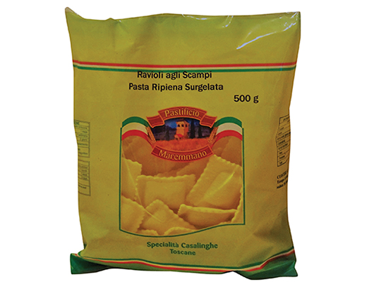 RAVIOLI AGLI SCAMPI PASTIFICIO MAREMMANO - Immagine 01